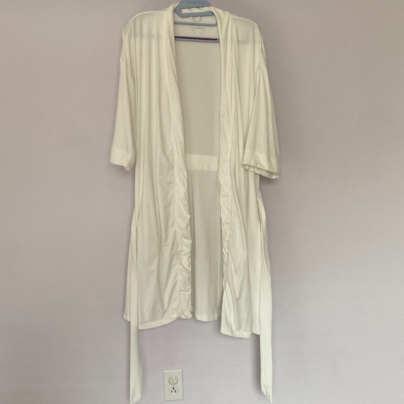Cozy Earth Other - Cozy Earth Bamboo Stretch Knit Kimono Robe Ivory S